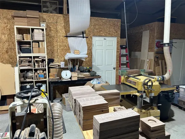 a room with furniture and window