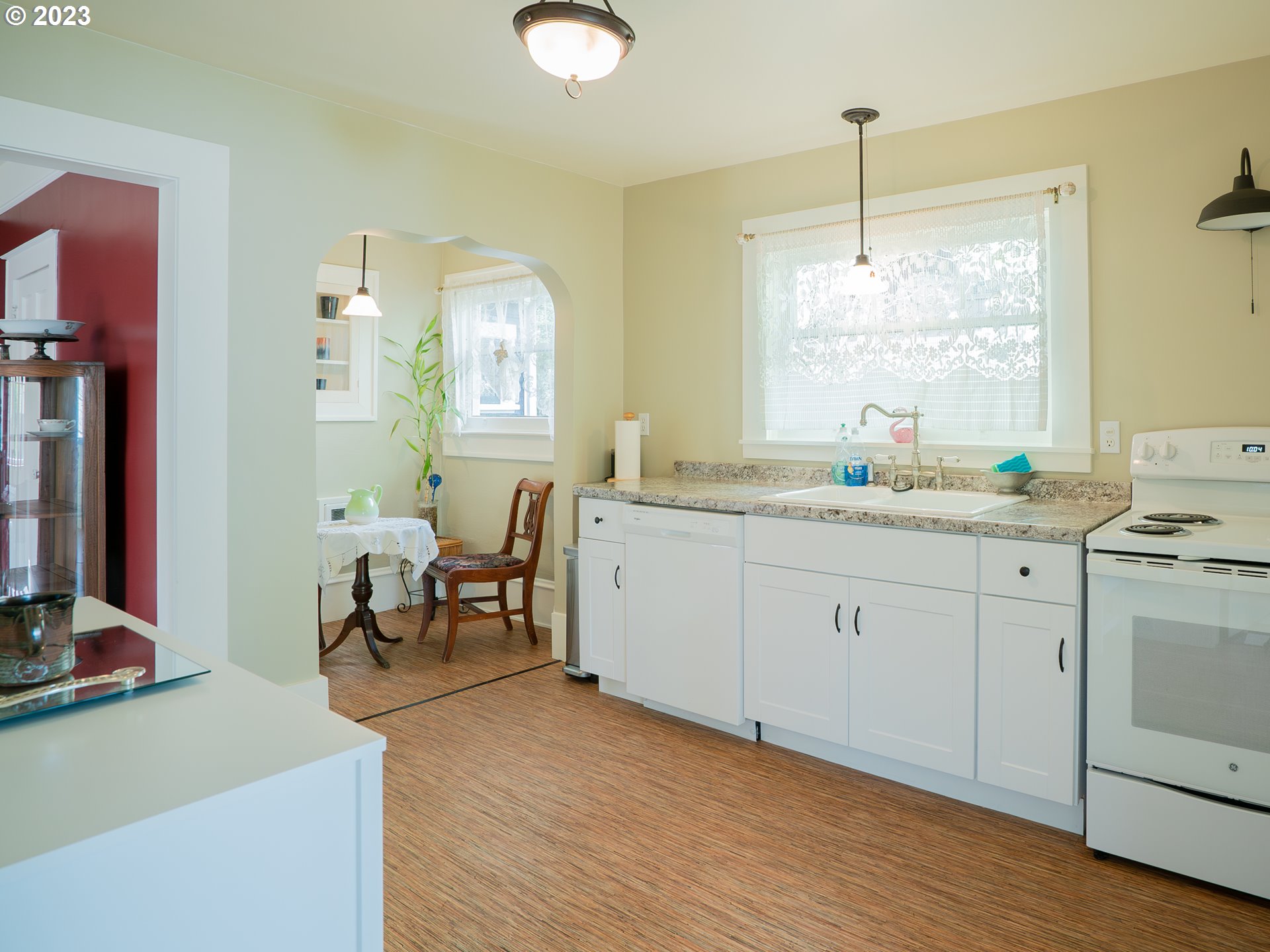 724 D Street Springfield, OR 97477 - Photo 15 of 36 a spacious bathroom with double sink and a mirror