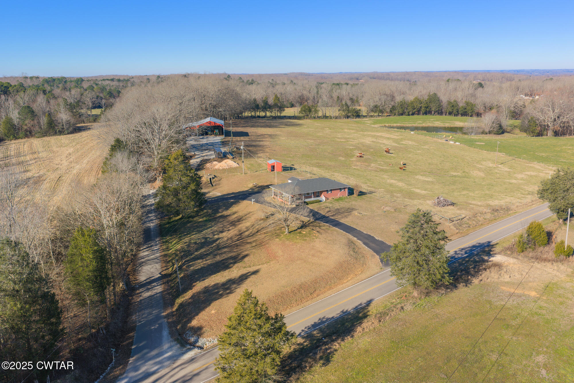 2095 Bible Hill Road Parsons, TN 38363 - Photo 6 of 20 a view of a lake view
