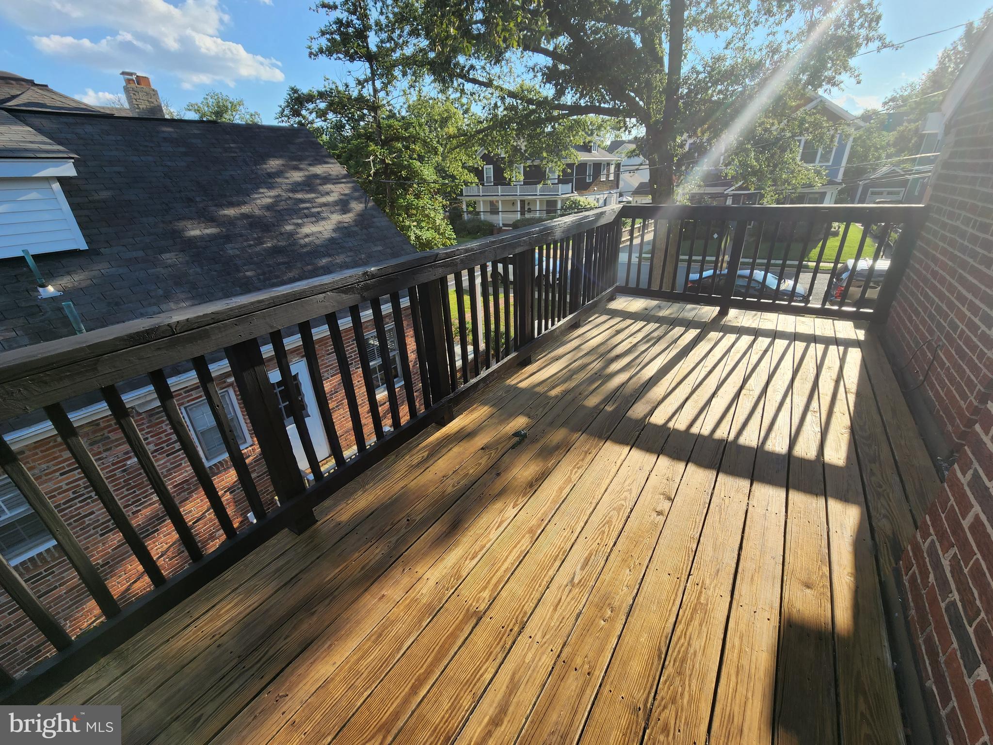 1227 North Utah Street, Unit 3 Arlington, VA 22201 - Photo 19 of 26 a view of balcony with wooden floor
