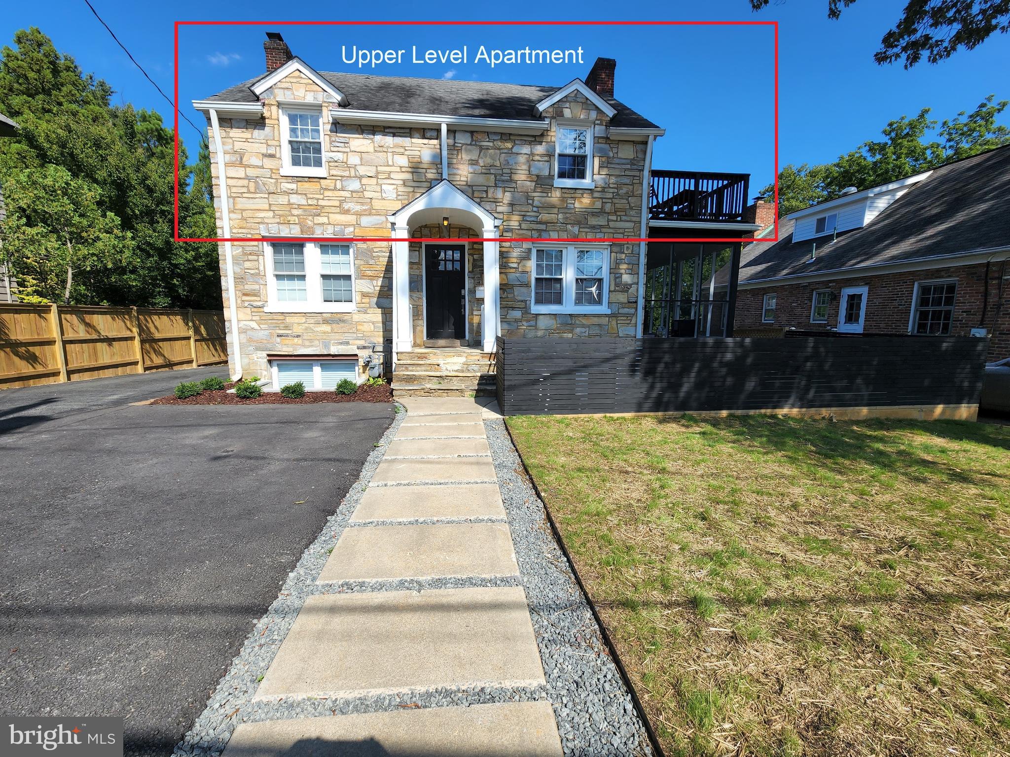 1227 North Utah Street, Unit 3 Arlington, VA 22201 - Photo 23 of 24 a front view of a house with a yard