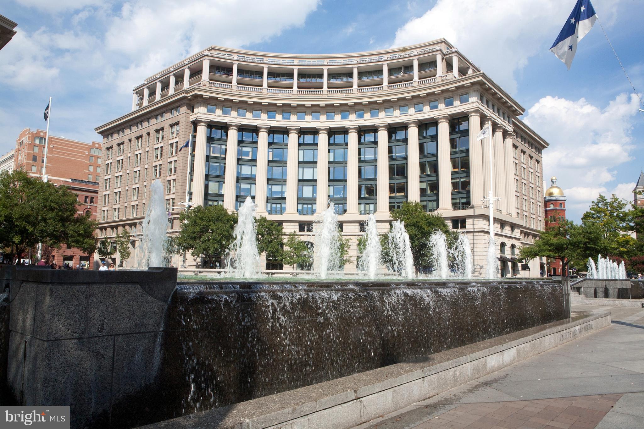 701 Pennsylvania Avenue Northwest, Unit PH10 & PH11 Washington, DC 20004 - Photo 1 of 40 Market Square East Behind Navy Memorial Fountains
