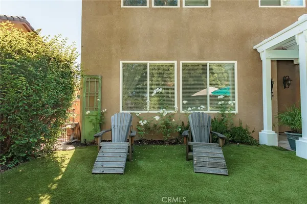 a garden view with a garden space