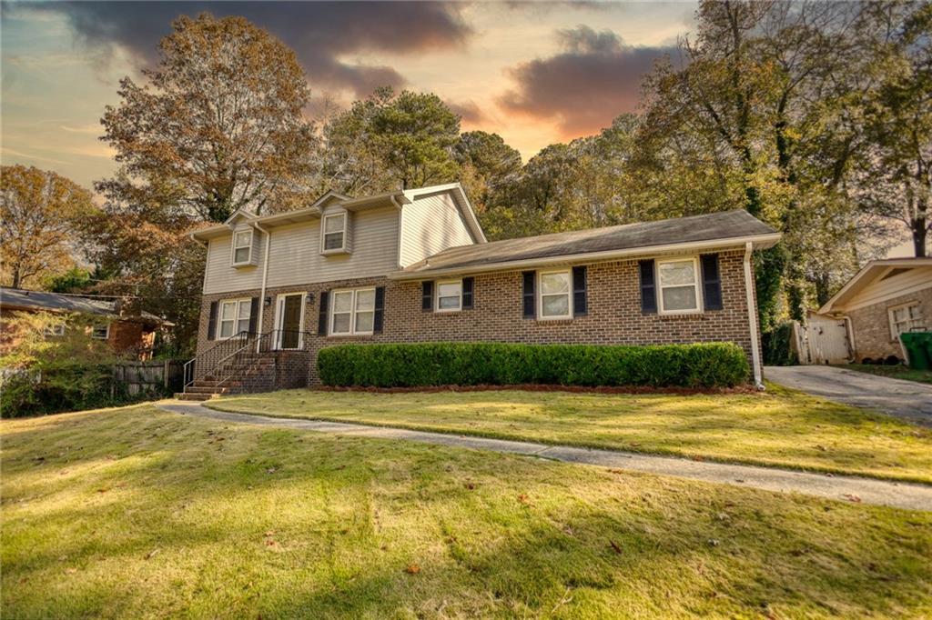 3160 East Chapel Circle Decatur, GA 30034 - Photo 1 of 1 a view of a house with a swimming pool