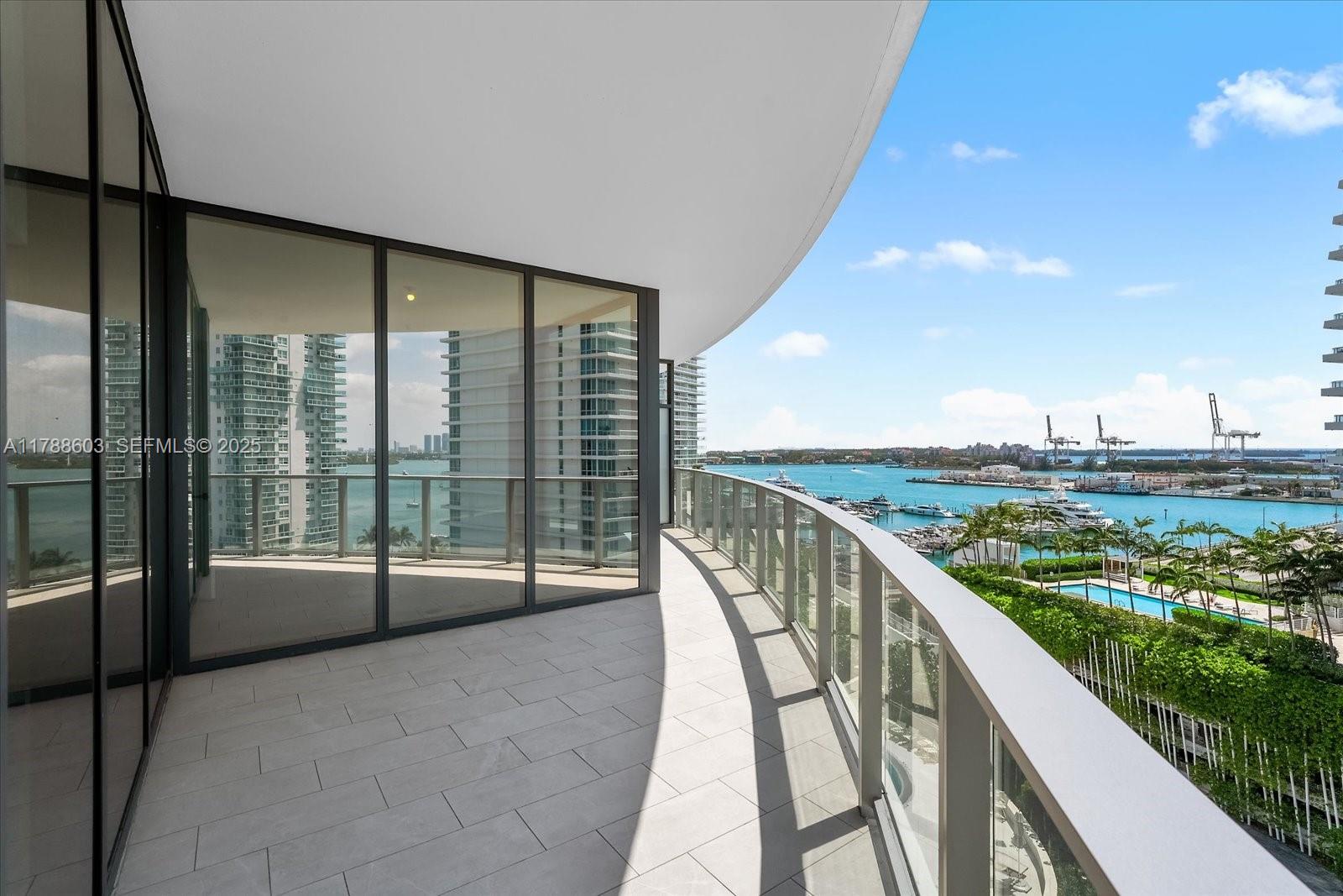 500 Alton Road, Unit 1105 Miami Beach, FL 33139 - Photo 12 of 69 a view of balcony with city view