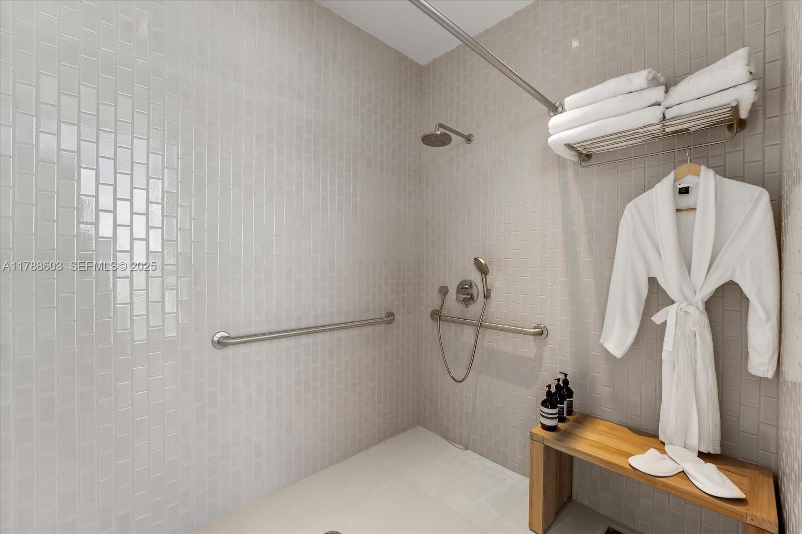 500 Alton Road, Unit 1105 Miami Beach, FL 33139 - Photo 39 of 69 a bathroom with a sink toilet and shower