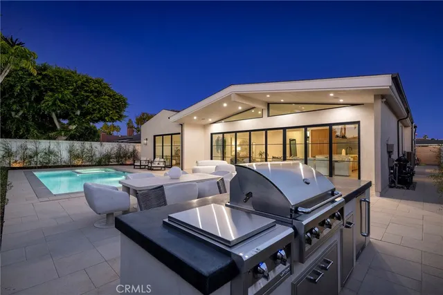 a view of empty room with windows