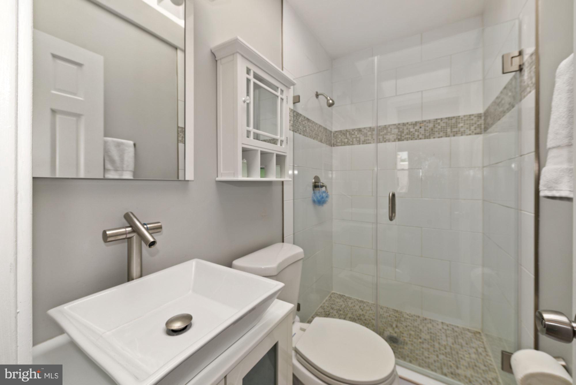 624 19th Street Northeast Washington, DC 20002 - Photo 17 of 32 Contemporary designed sink and shower