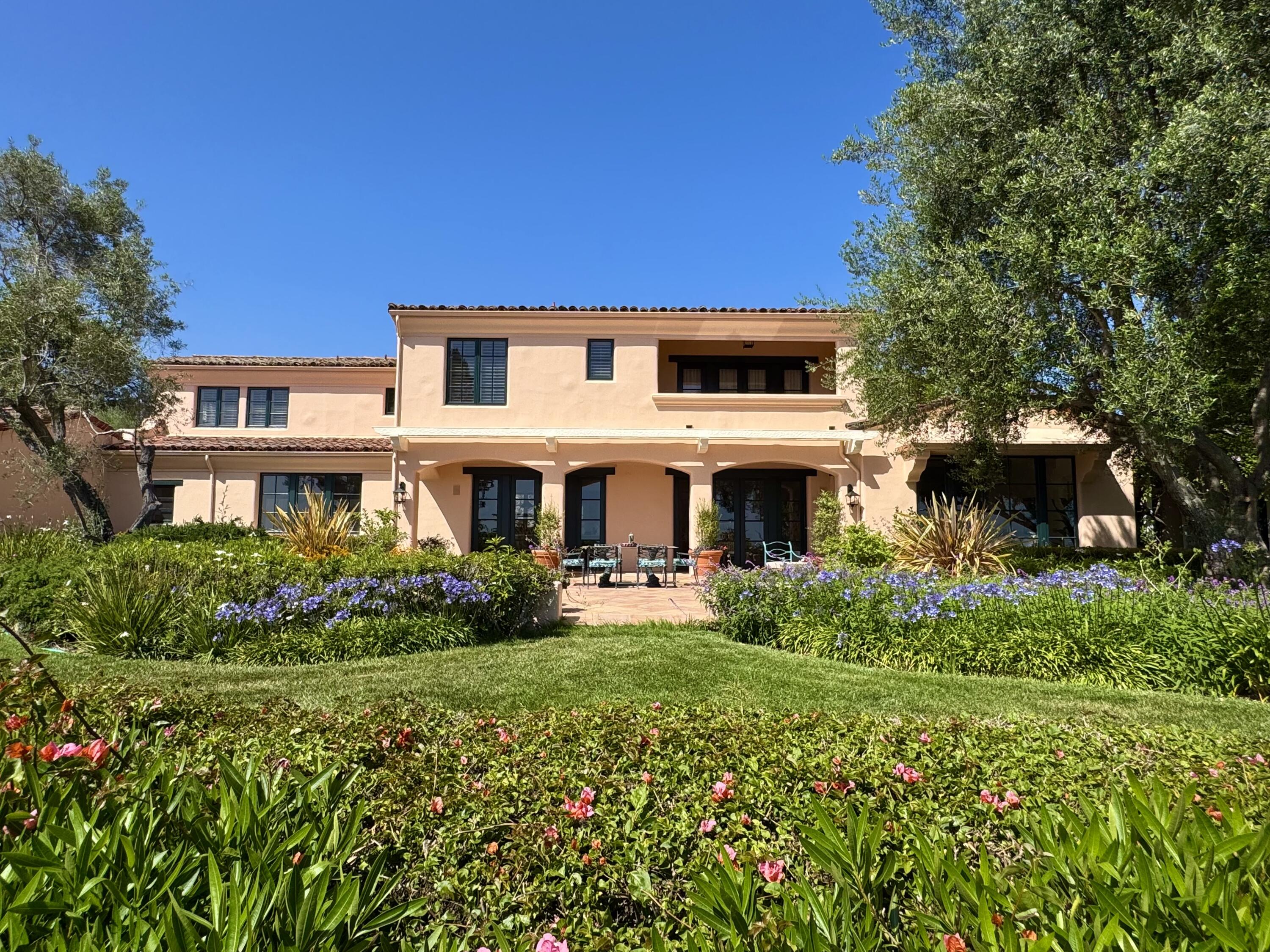 2240 Ortega Ranch Road Summerland, CA 93067 - Photo 4 of 87 a view of a house with a garden