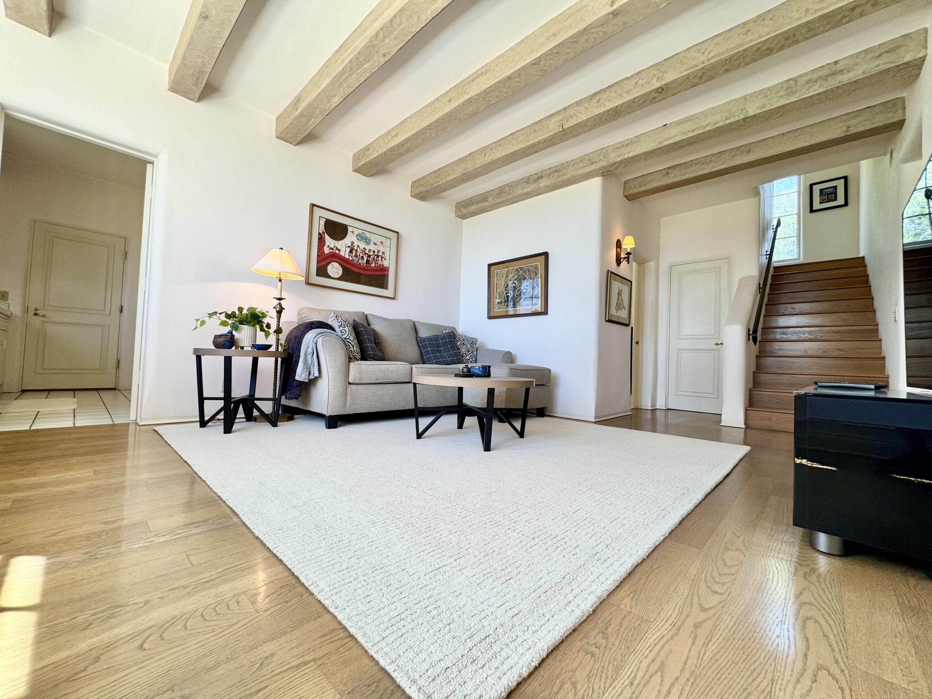 2240 Ortega Ranch Road Summerland, CA 93067 - Photo 56 of 87 a living room with furniture and a wooden floor