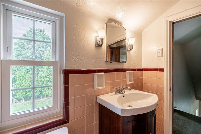 915 Wible Run Road Pittsburgh, PA 15209 - Photo 18 of 25 Bathroom - Newer Vanity and Fixtures