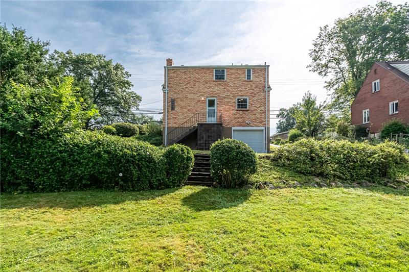 915 Wible Run Road Pittsburgh, PA 15209 - Photo 21 of 25 View From Expansive Backyard - Room For A Garden Or Swing Set