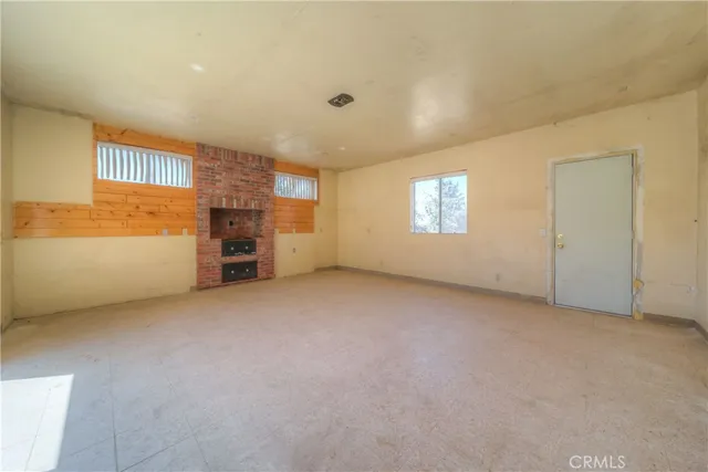a view of a livingroom with a chandelier
