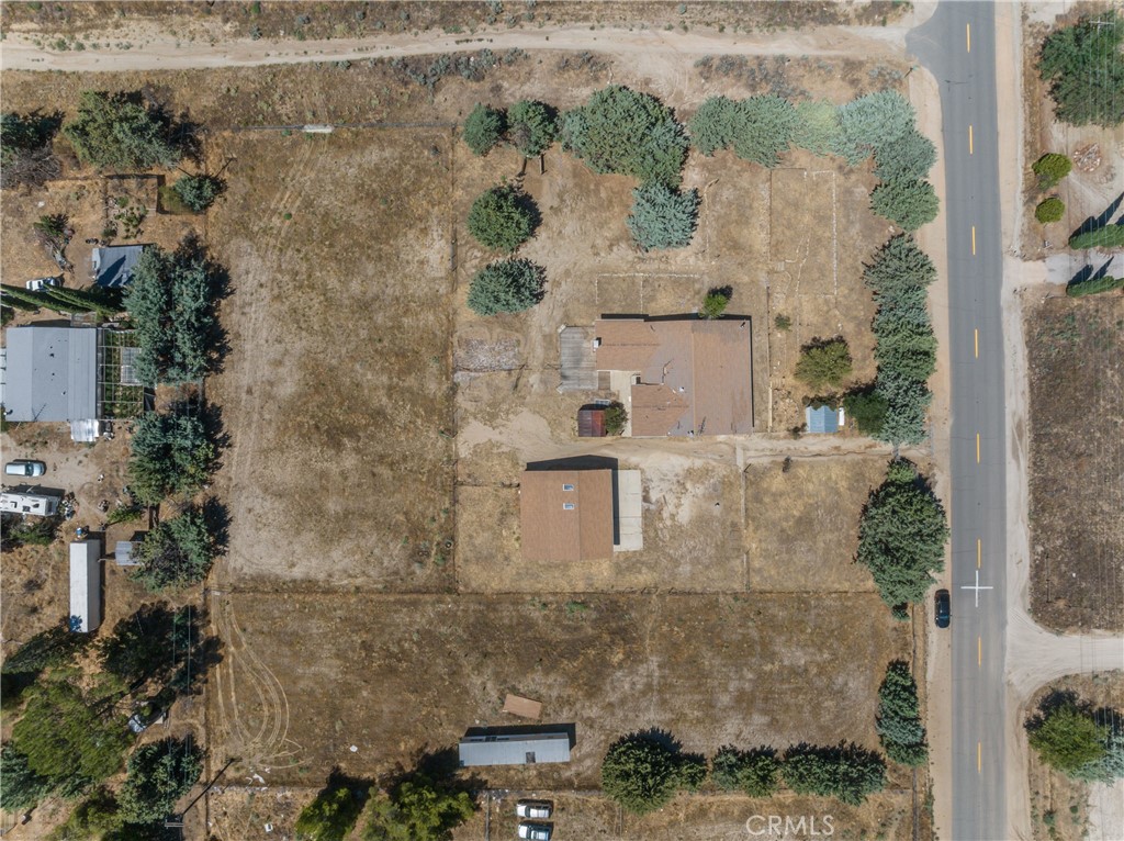 55743 Mitchell Road Anza, CA 92539 - Photo 35 of 46 an aerial view of residential houses with outdoor space