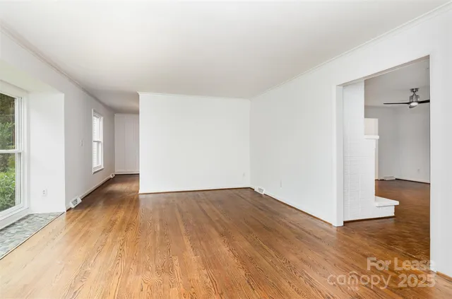 wooden floor in an empty room