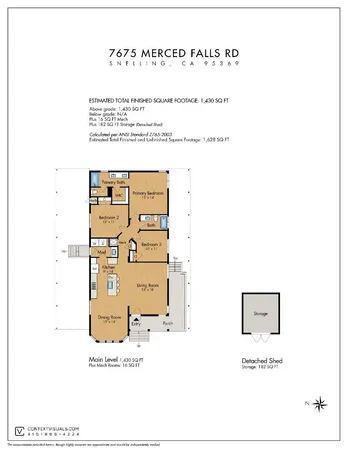 $5,800,000 | 7555 Merced Falls Road, Snelling, CA 95369