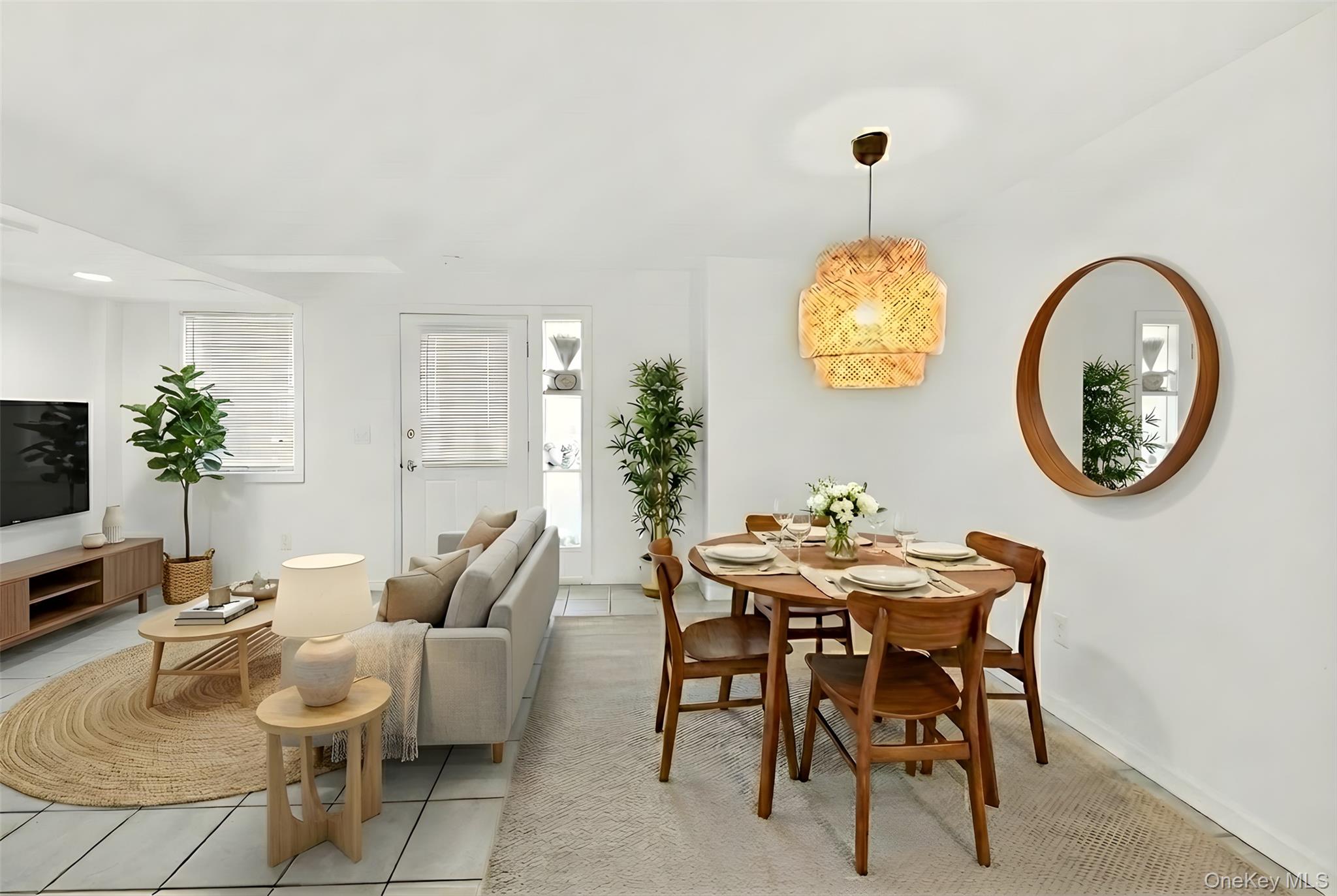 1456 Boston Post Road, Unit K2 Larchmont, NY 10538 - Photo 10 of 27 a view of a dining room with furniture and a chandelier