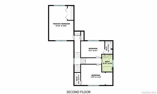 a picture of a bench in a building