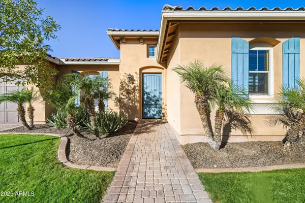 front view of house with a yard