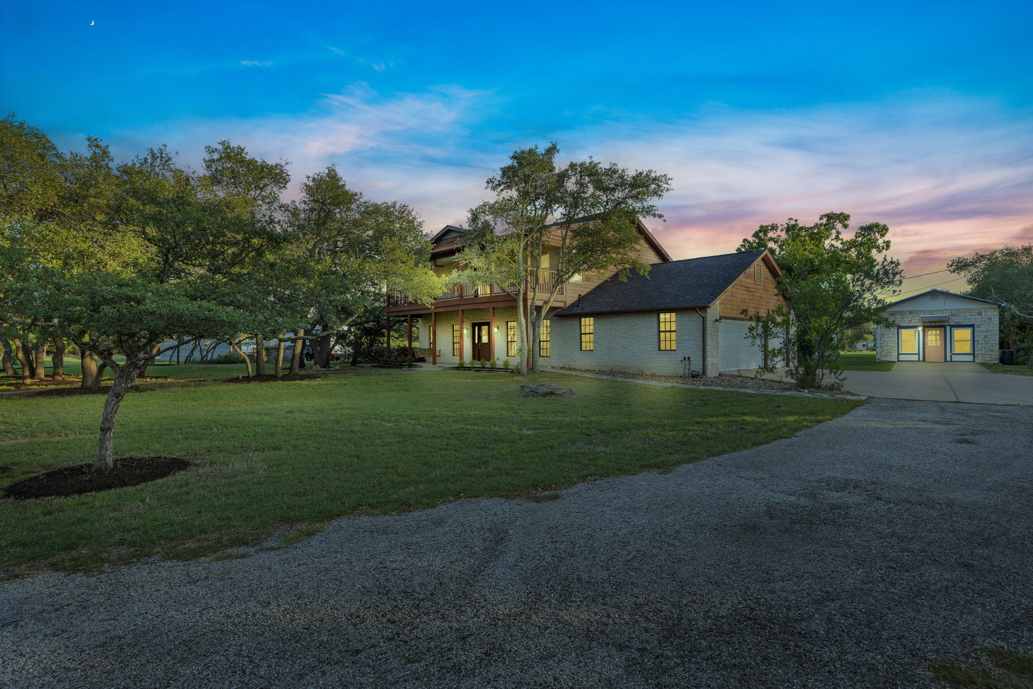 13100 North Ridge Circle Leander, TX 78641 - Photo 1 of 1 a front view of a house with a yard