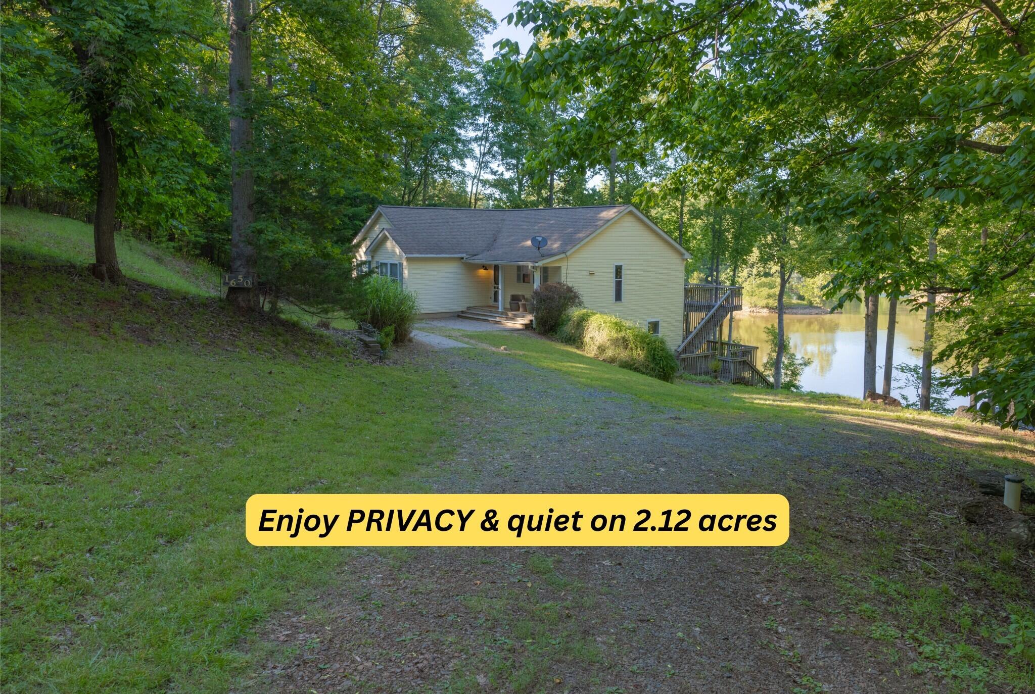 1650 Crafts Church Road Glade Hill, VA 24092 - Photo 6 of 92 Private, quiet setting on 2.12 acres