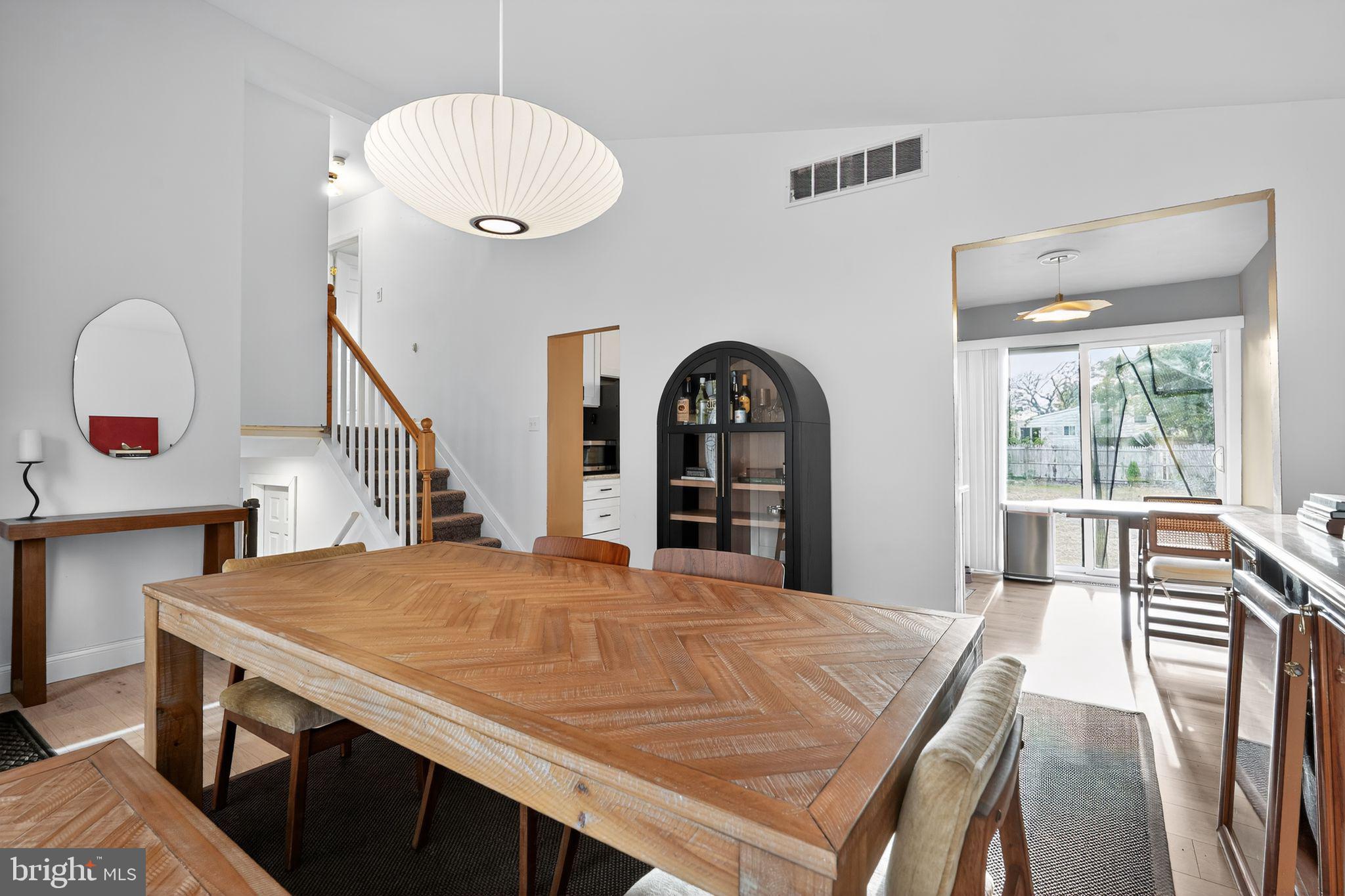 333 Jackson Road Mantua, NJ 08051 - Photo 18 of 34 a view of a dining room with furniture and a large window