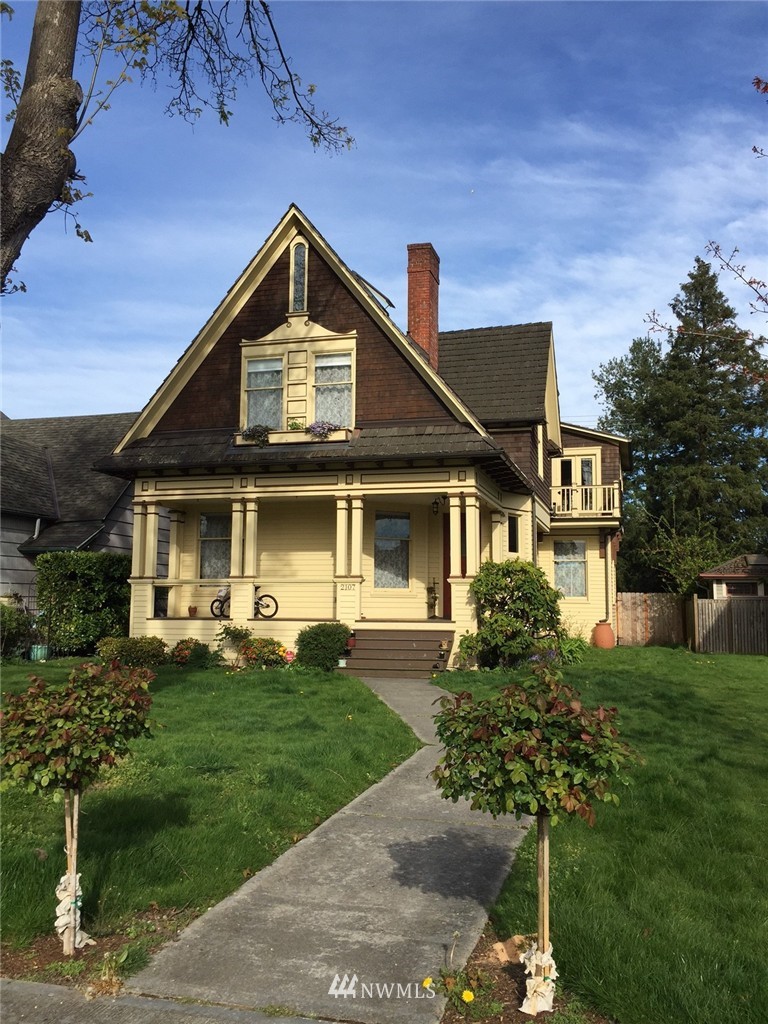 2107 Rucker Avenue Everett, WA 98201 - Photo 1 of 1 a front view of a house with a yard