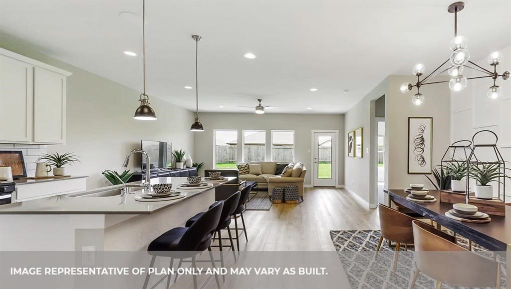 535 Hunter Grove Lane China, TX 77613 - Photo 2 of 10 a living room with lots of furniture and a large window