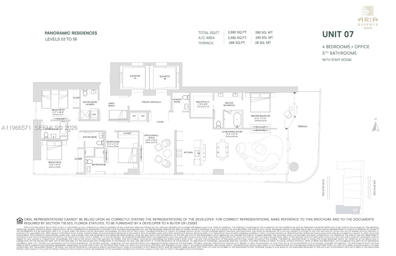 700 Northeast 24th Street, Unit 4007 Miami, FL 33137 - Photo 72 of 100