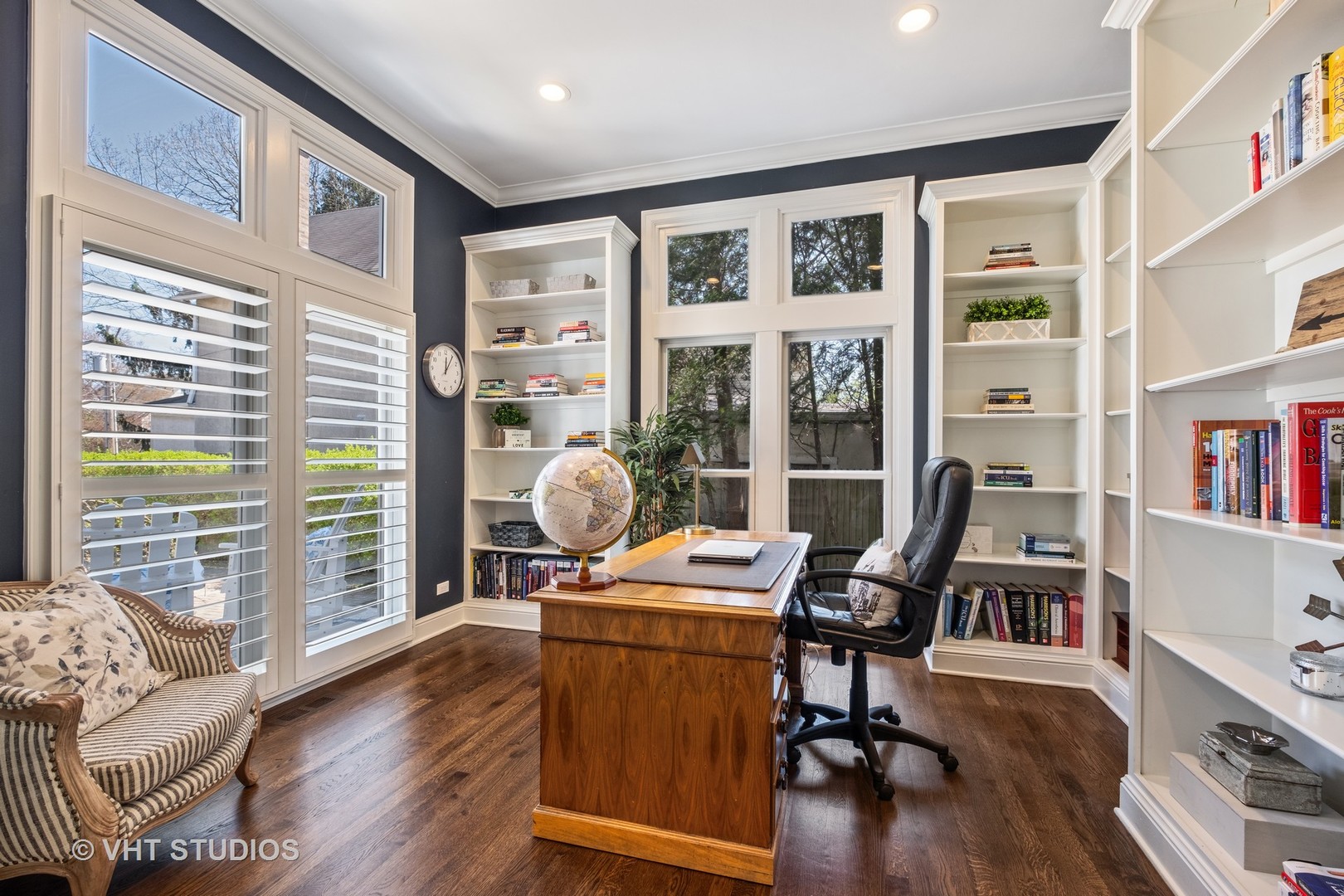 254 Ridge Avenue Winnetka, IL 60093 - Photo 14 of 34 a view of a workspace with furniture and a window