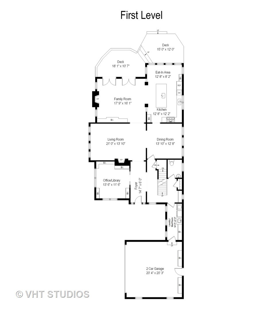 254 Ridge Avenue Winnetka, IL 60093 - Photo 32 of 34 a picture of a floor plan