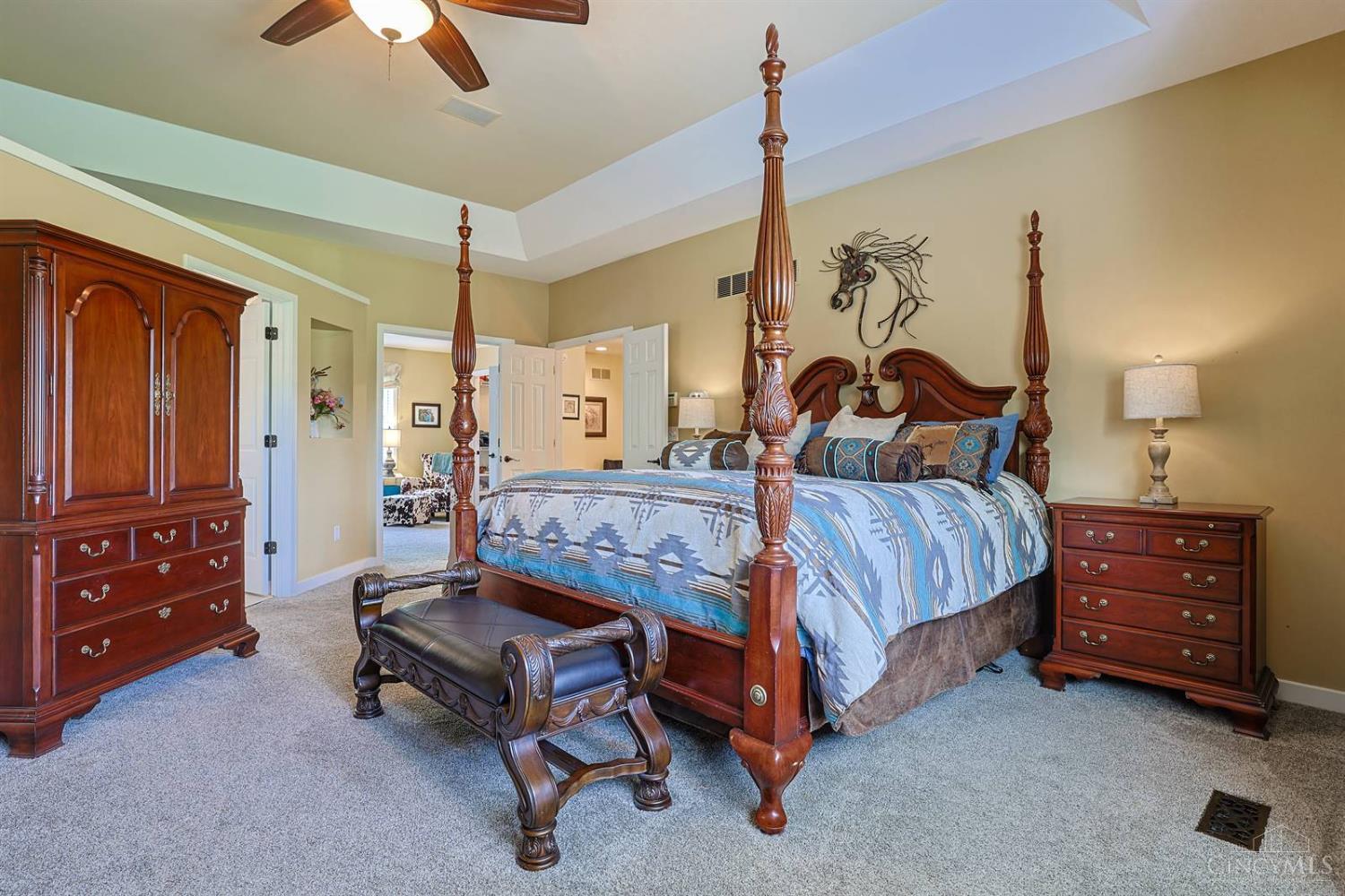 723 Nunner Road Maineville, OH 45039 - Photo 32 of 98 Lovely trey ceilings in primary suite
