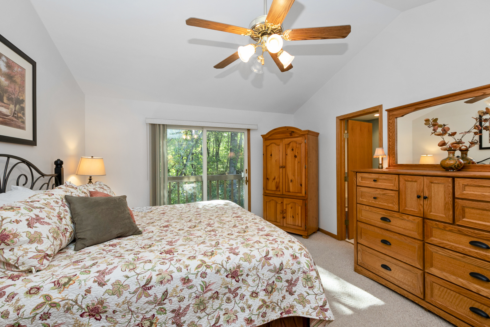 9051 Archer Avenue Willow Springs, IL 60480 - Photo 20 of 30 a bedroom with a bed and a dresser