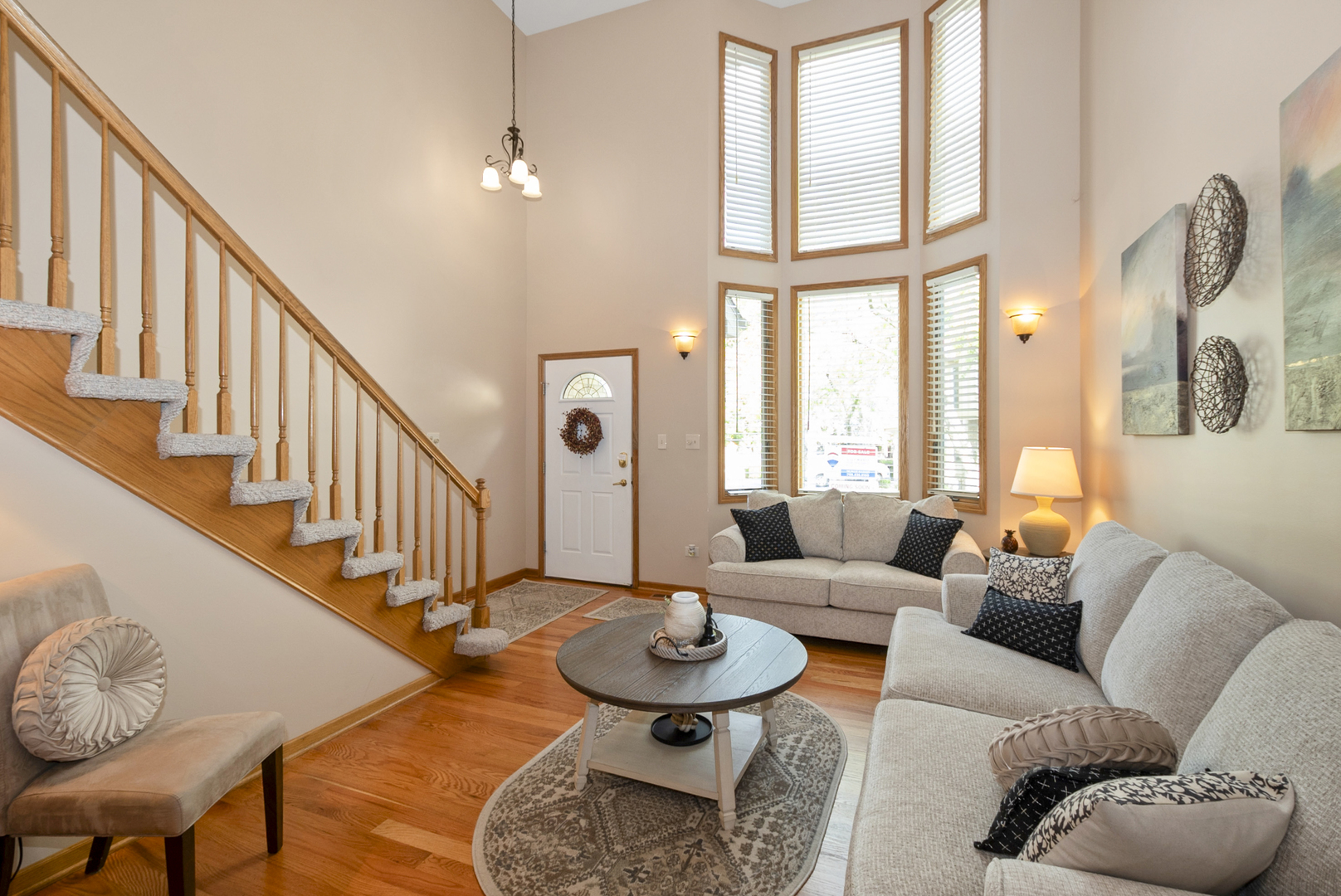 9051 Archer Avenue Willow Springs, IL 60480 - Photo 6 of 30 a living room with furniture couches and a large window