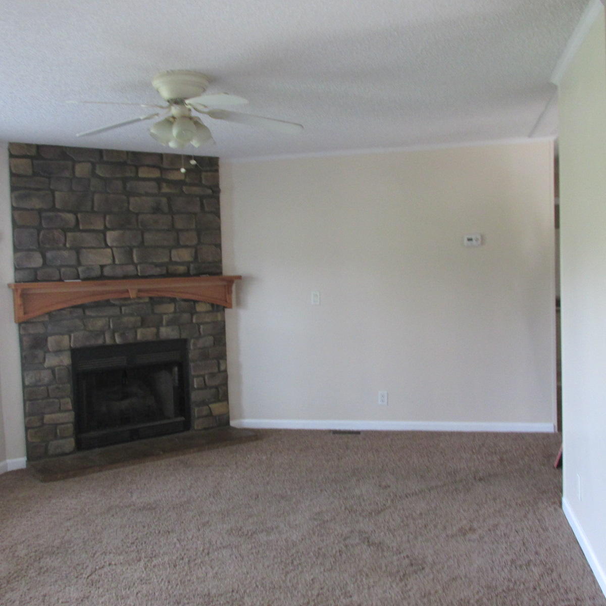 2643 Rutrough Road Southeast Roanoke, VA 24014 - Photo 11 of 32 a living room with a fireplace