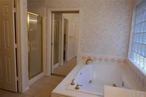 a close view of closet