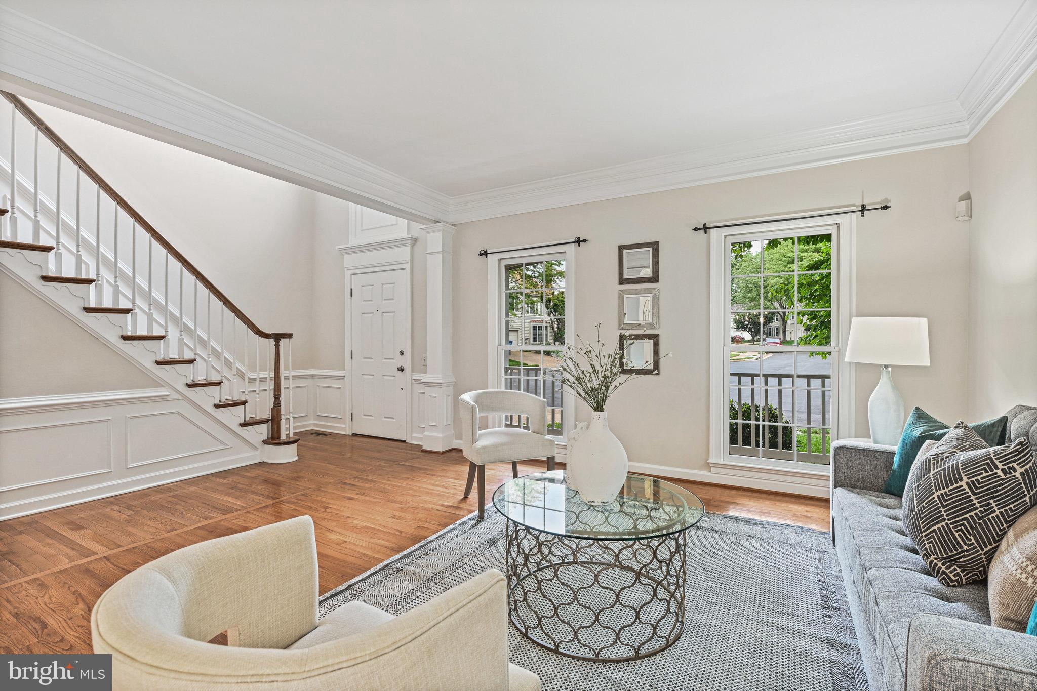 9700 Hidden Valley Road Vienna, VA 22181 - Photo 5 of 36 Freshly painted throughout the entire home!