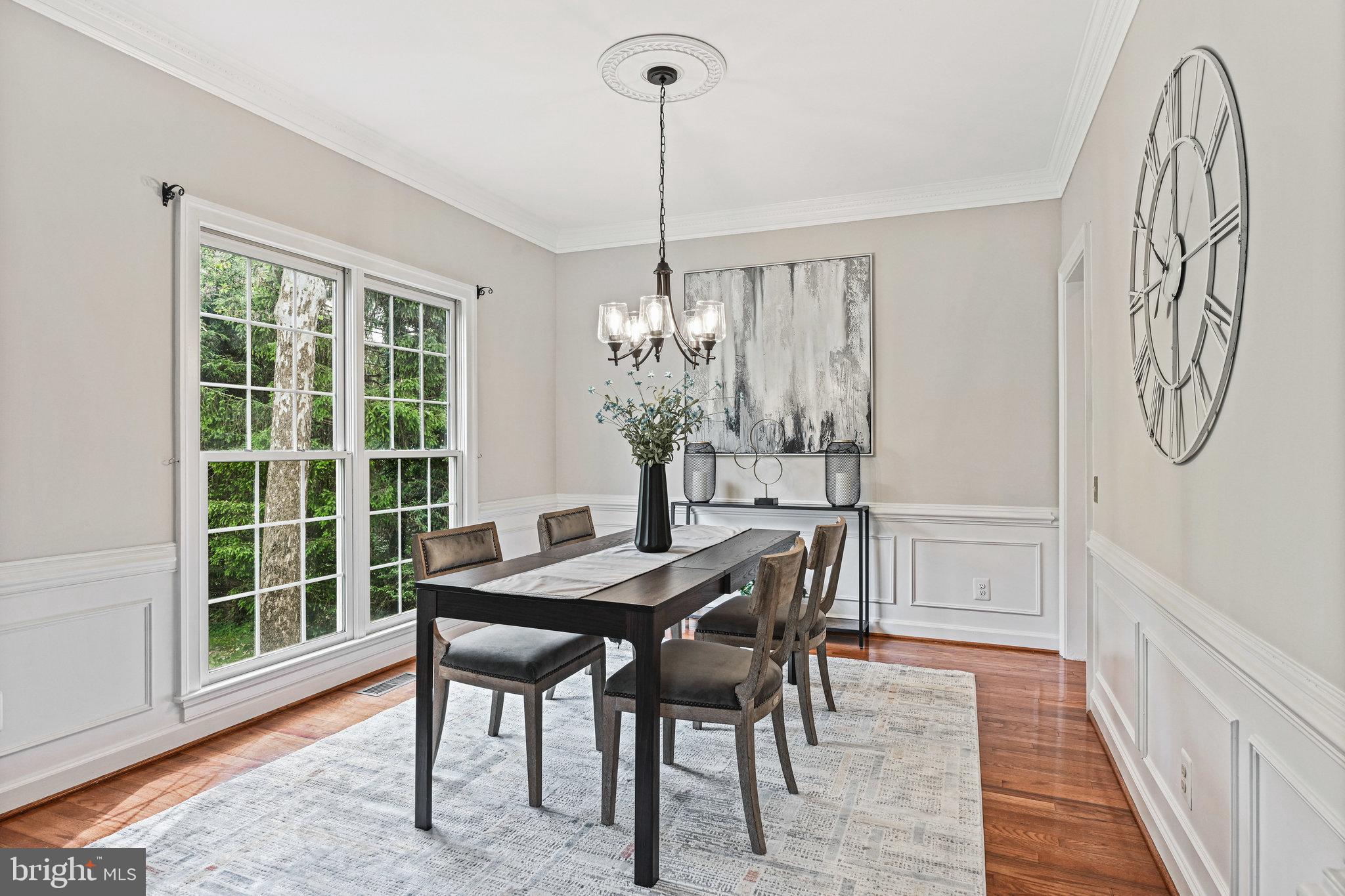 9700 Hidden Valley Road Vienna, VA 22181 - Photo 6 of 36 Spacious dining room