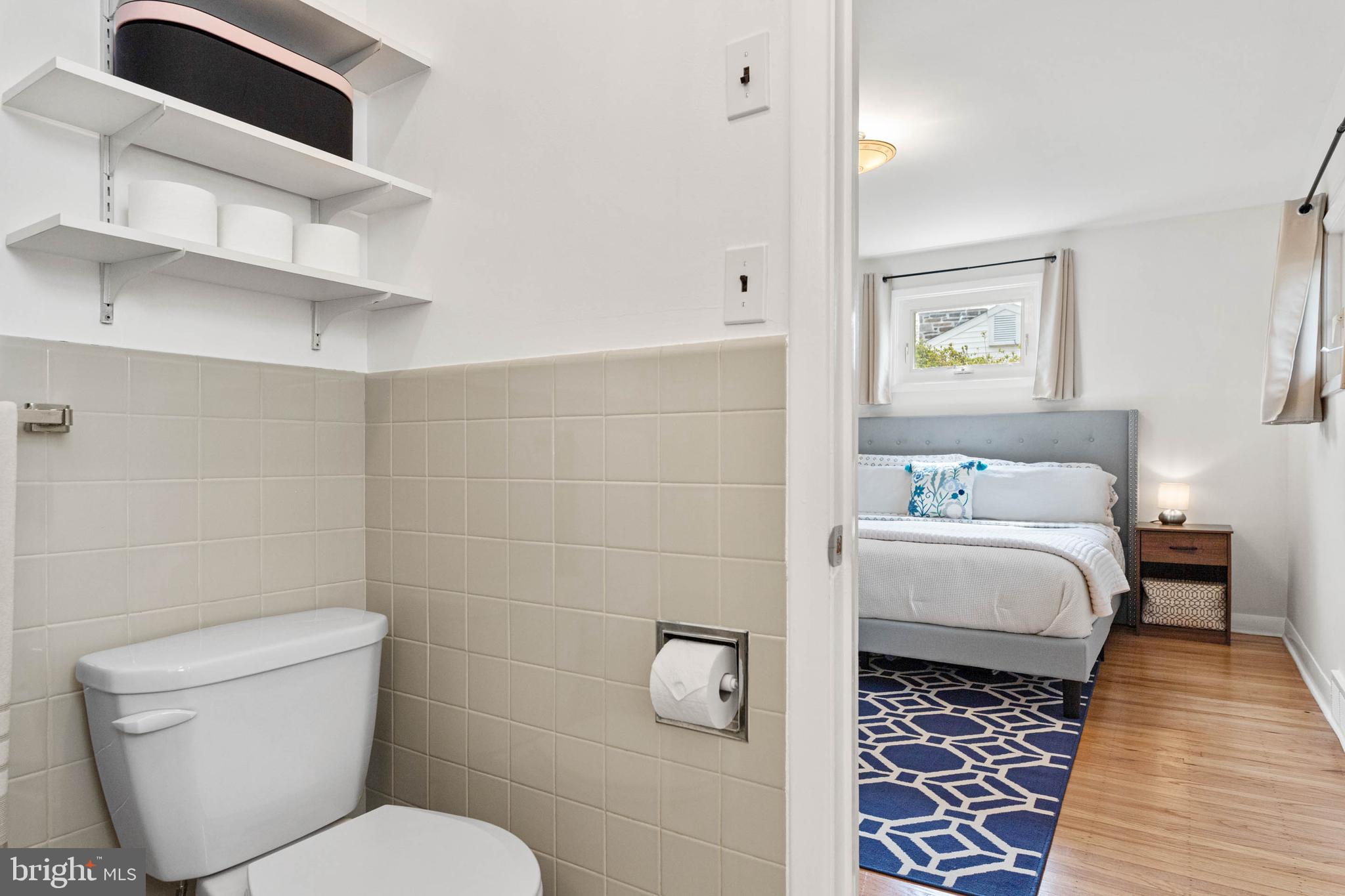 136 Ashley Road Newtown Square, PA 19073 - Photo 19 of 29 a bathroom with a toilet and a shower