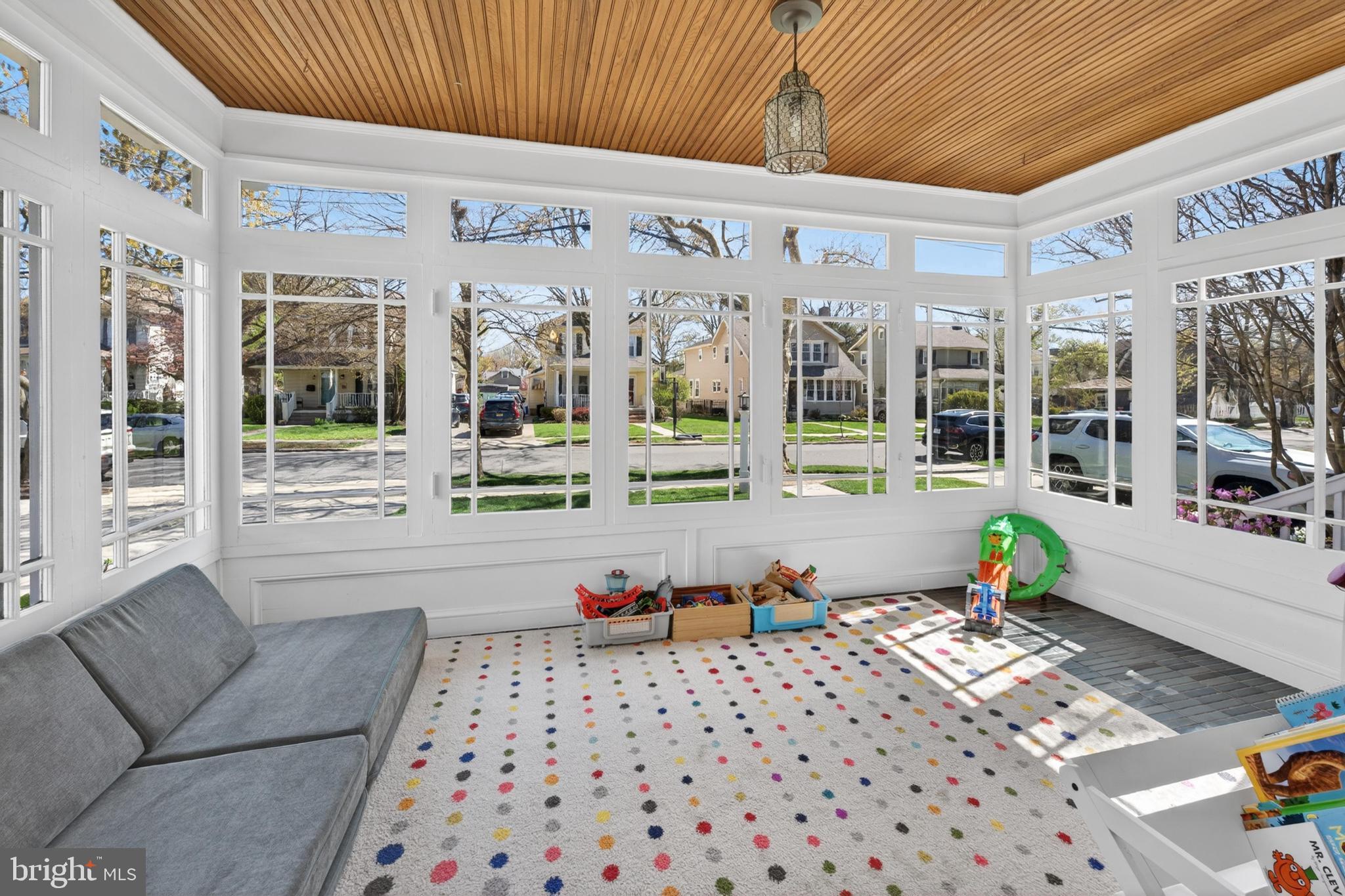 812 Princeton Avenue Haddonfield, NJ 08033 - Photo 11 of 30 a living room with furniture and large windows