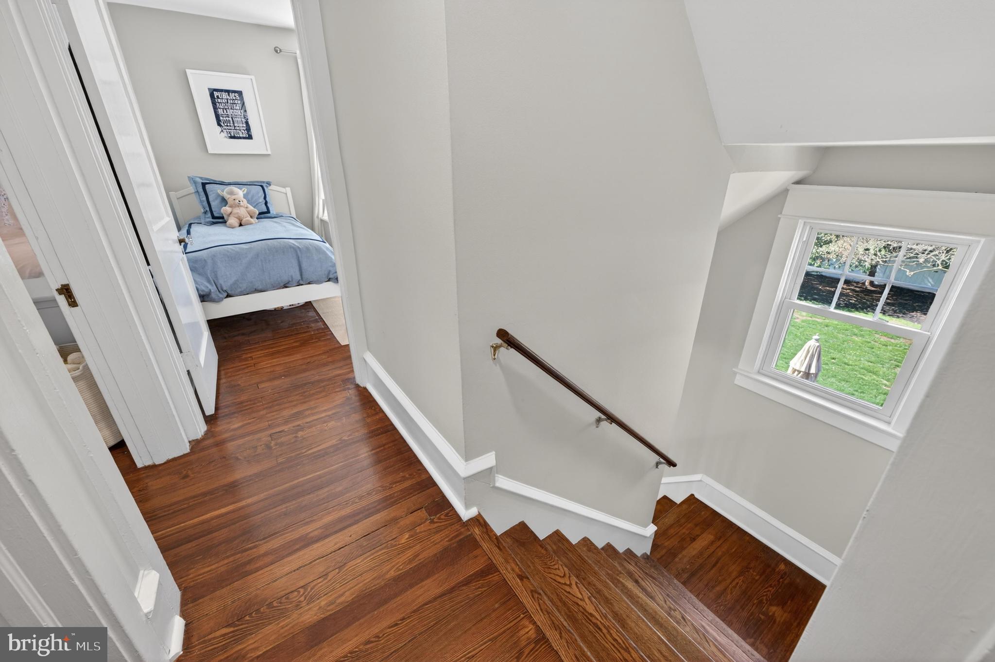 812 Princeton Avenue Haddonfield, NJ 08033 - Photo 17 of 30 a view of bedroom with wooden floor
