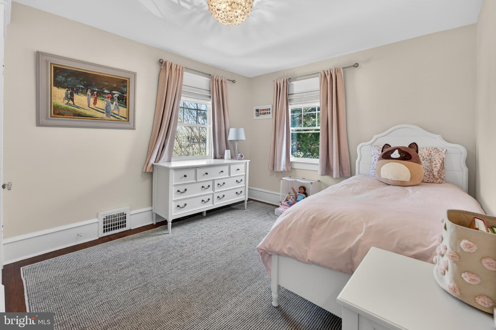 812 Princeton Avenue Haddonfield, NJ 08033 - Photo 20 of 30 a bedroom with a bed and a window