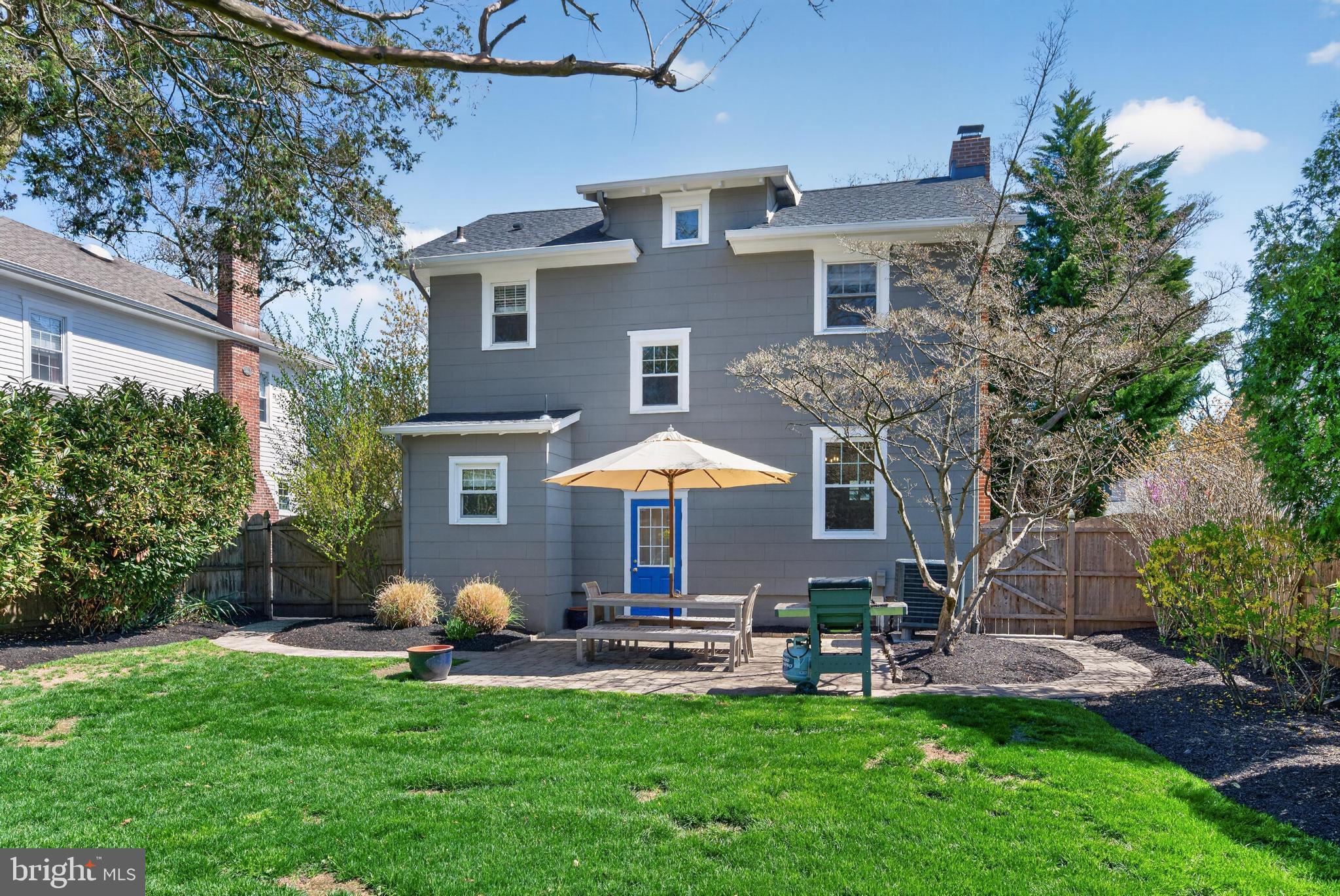 812 Princeton Avenue Haddonfield, NJ 08033 - Photo 29 of 30 a view of a house with a yard and sitting area