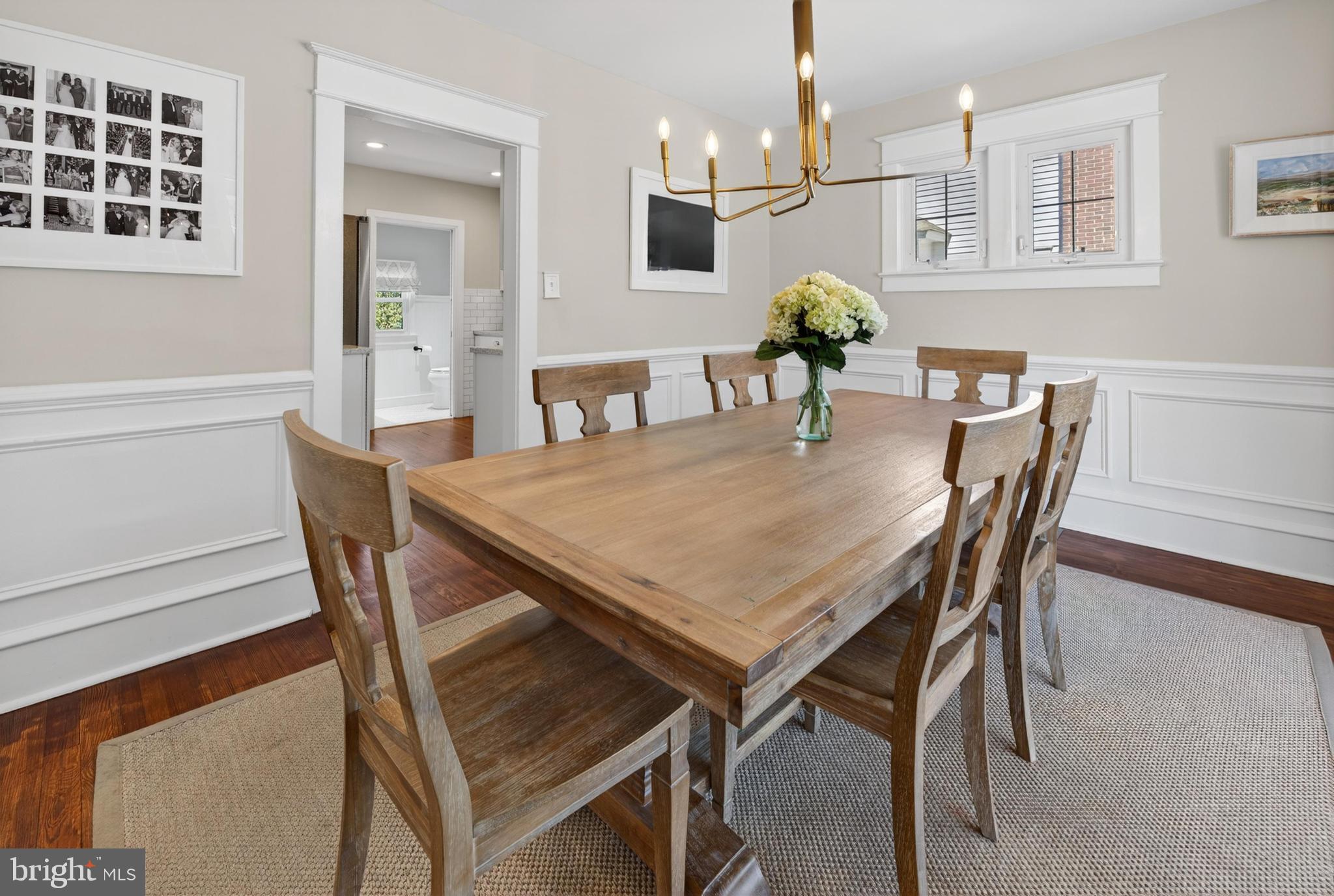 812 Princeton Avenue Haddonfield, NJ 08033 - Photo 10 of 30 a dining room with furniture and window