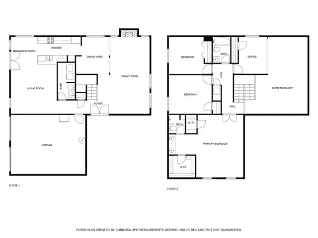 a picture of a floor plan