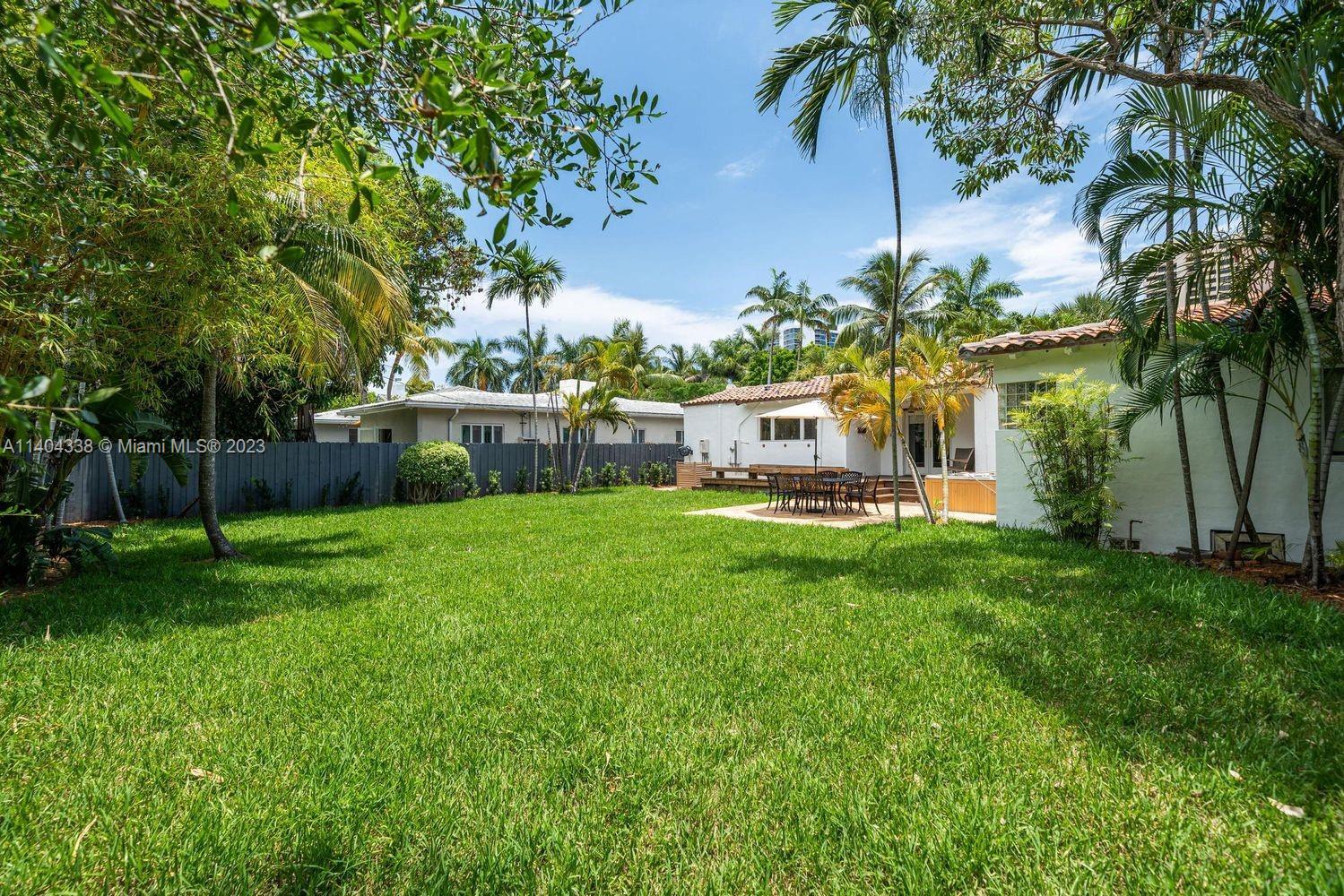 2500 Flamingo Drive Miami Beach, FL 33140 - Photo 24 of 27 a view of a house with a backyard