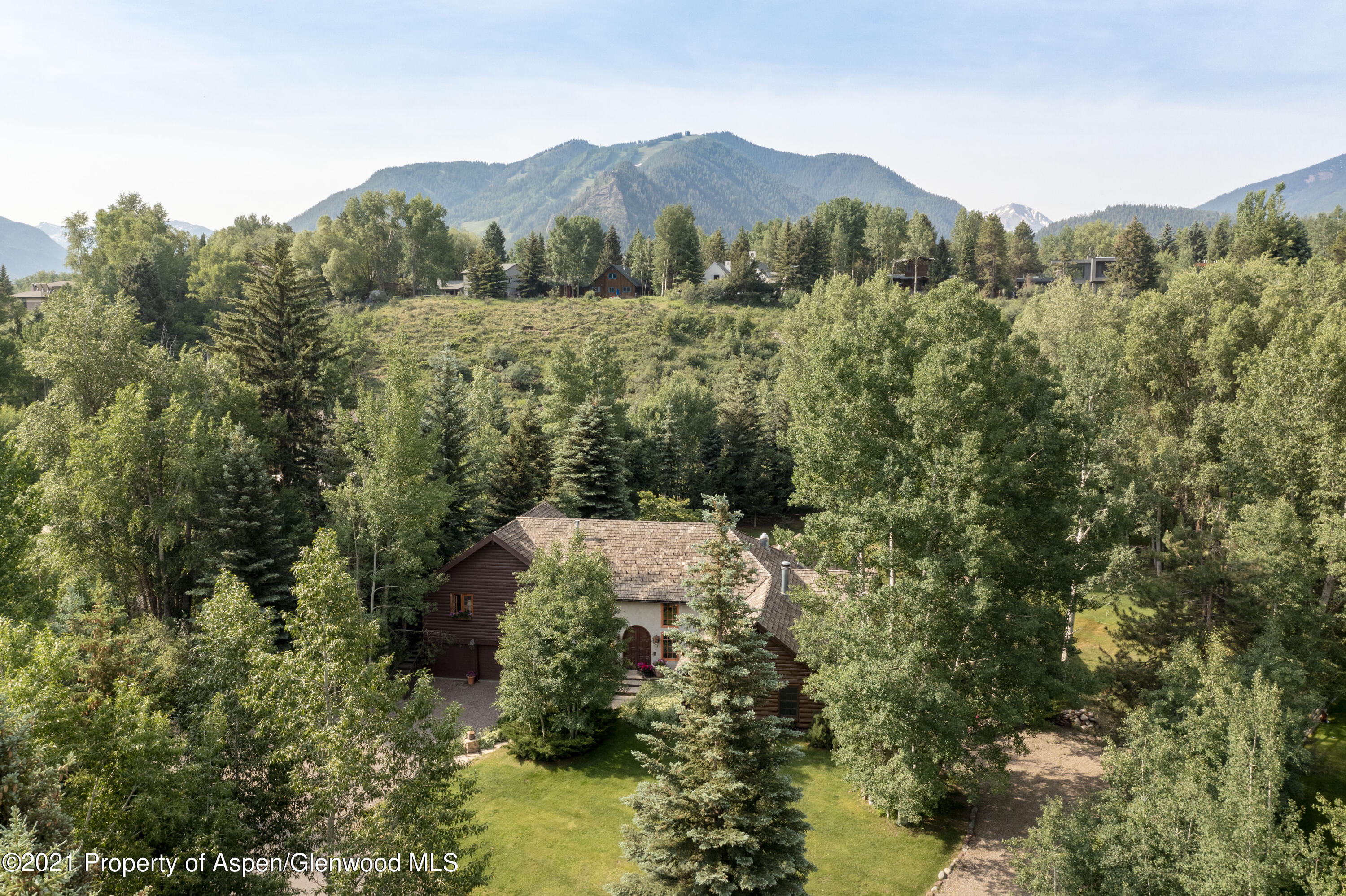 1305 Red Butte Drive Aspen, CO 81611 - Photo 1 of 22 Aerial