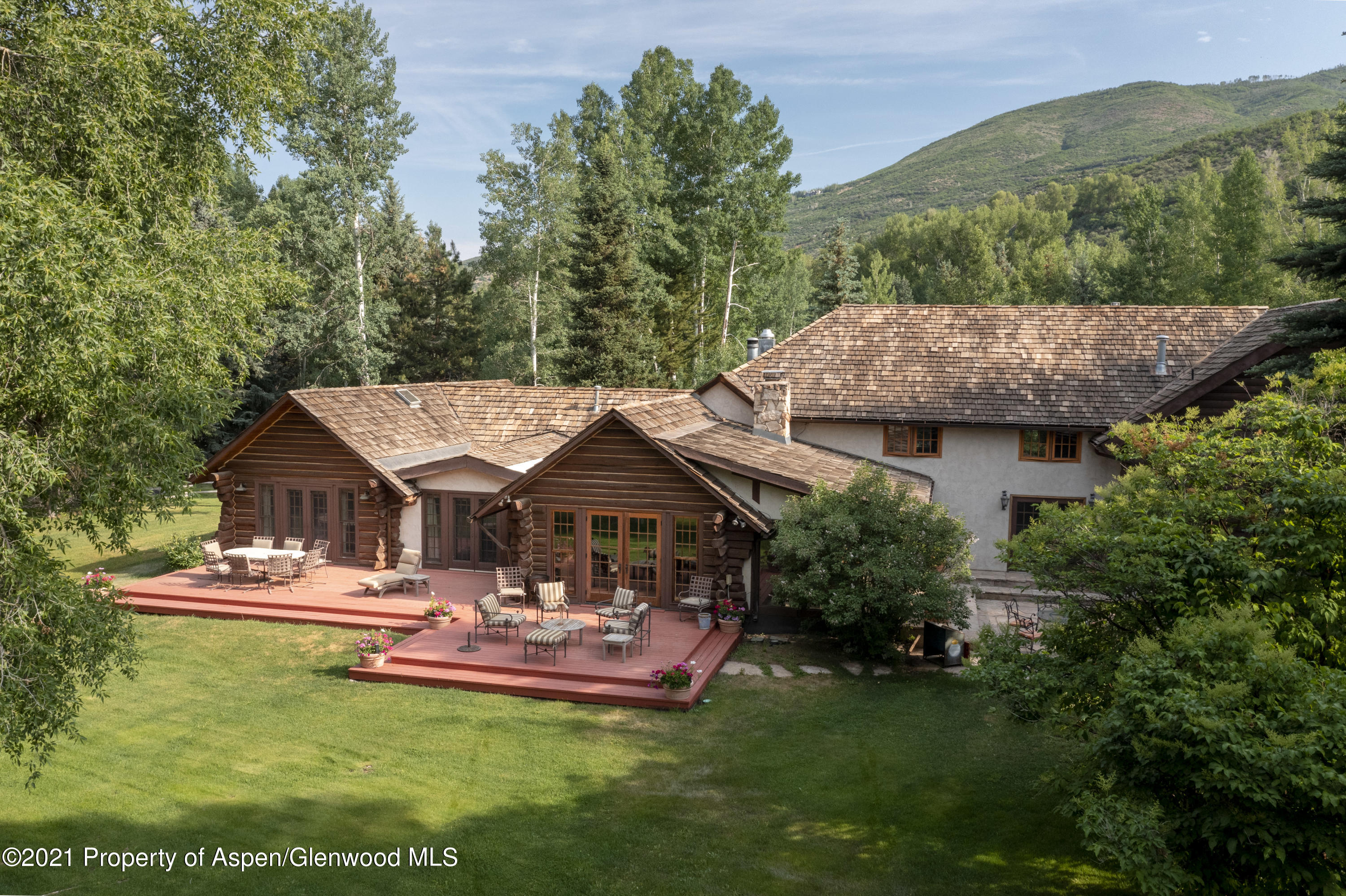 1305 Red Butte Drive Aspen, CO 81611 - Photo 3 of 22 Backyard