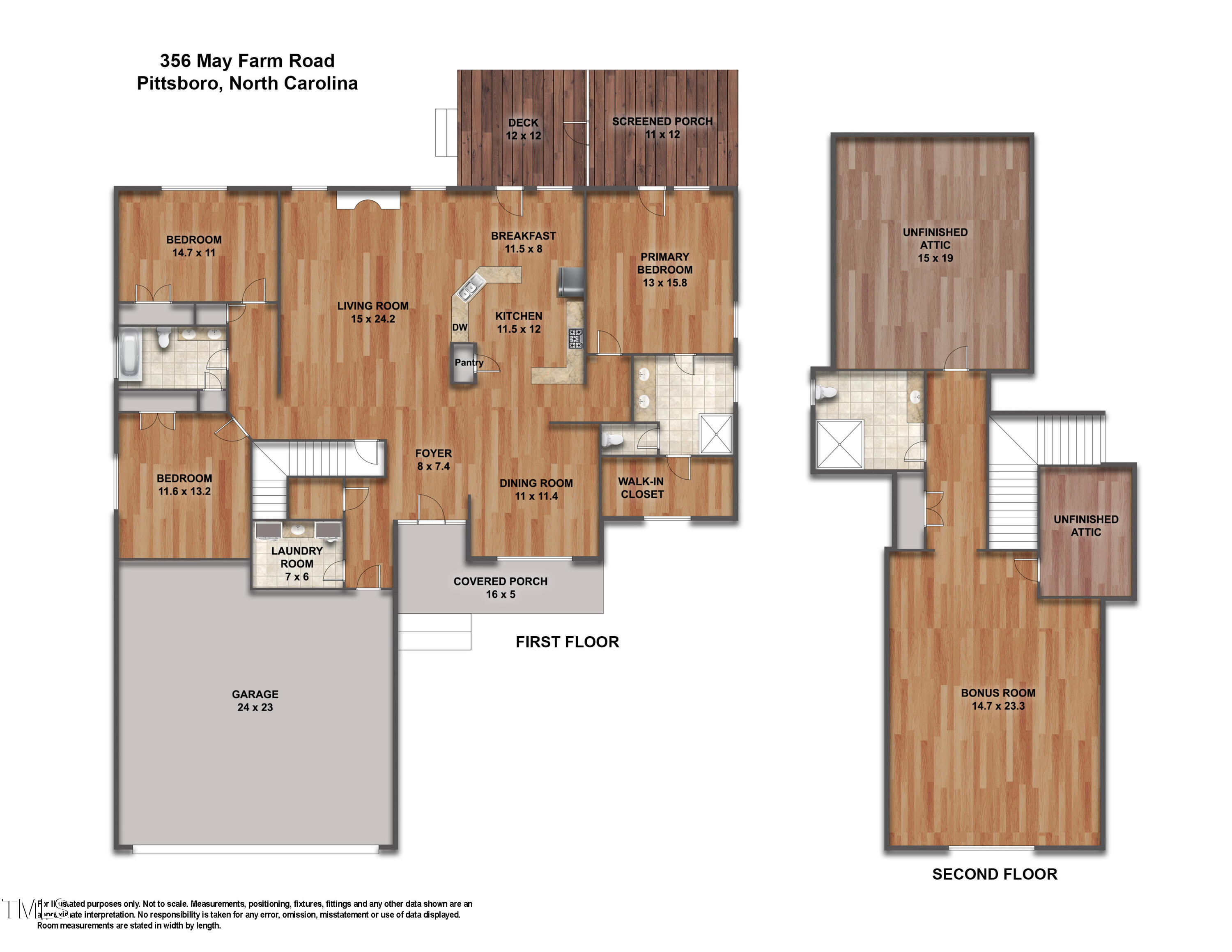 356 May Farm Road Pittsboro, NC 27312 - Photo 48 of 48 356_MayFarm_floorplan