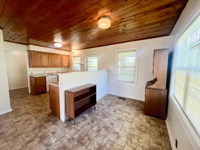 a view of a storage in a room